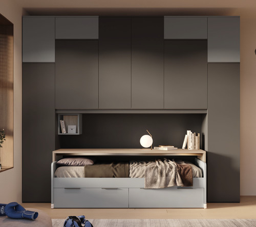 Cameretta ponte divano letto - ponte,
